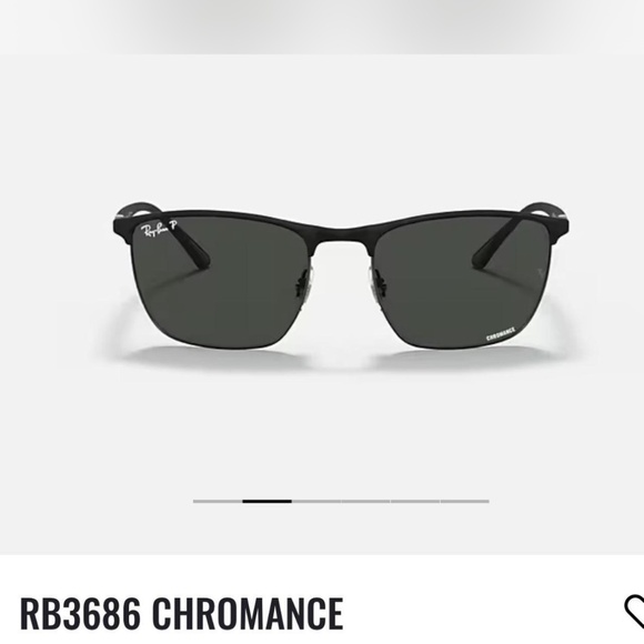 RAY BAN CHROMANCE SUNGLASSES - Picture 1 of 6